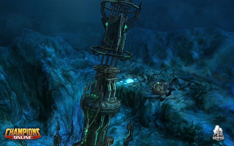 Illustration for article titled Champions Online Reveals The Underwater World Of Lemuria